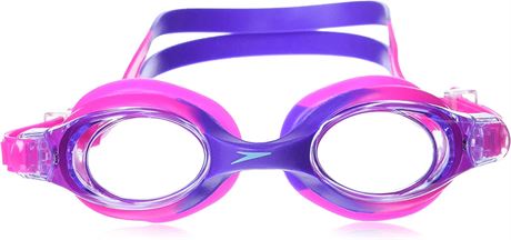 Speedo Unisex-Child Swim Goggles Ages 3-8 Bright Pink