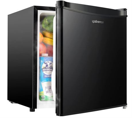 Upstreman 1.7 Cu.ft Mini Fridge with Freezer