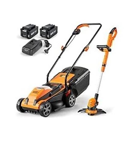 LawnMaster 24V Max Combo Kit 13-inch Lawn Mower