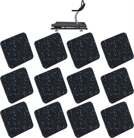 AR-PRO Exercise Equipment Mats - 4" x 4" x 0.5"Anti-Slip Mat