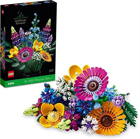 LEGO Icons Wildflower Bouquet 10313 Set