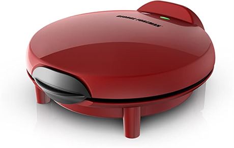 George Foreman Electric Quesadilla Maker, Red, 10inch