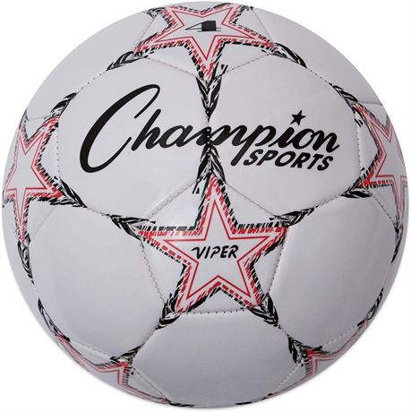 Champion Sports Viper Soccer Ball, Size 4, One Color