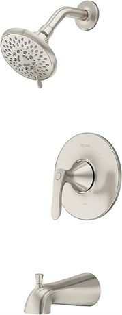 Pfister Weller Tub and Shower Trim Kit, Brushed Nickel