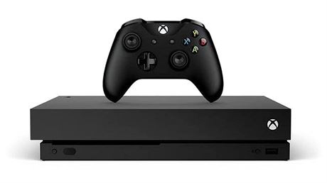 Microsoft Xbox One X 1TB, 4K Ultra HD Gaming Console, Black