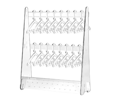 BBTO Earring Rack Hanger - Transparent