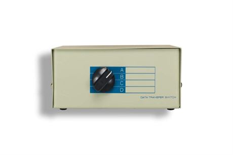 Kentek DB15 4 Way Manual Data Switch Box