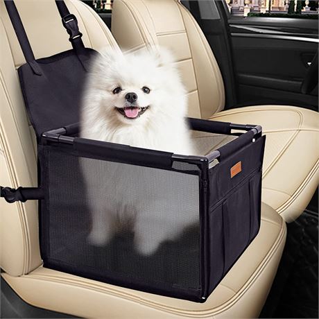 SWIHELP Dog Car Seat Puppy Portable Pet Booster Car Seat