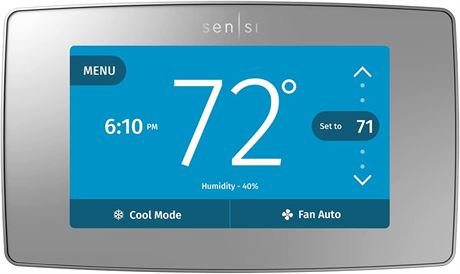 Sensi Touch Smart Thermostat by Emerson with Touchscreen Color Display