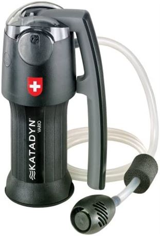 Katadyn Vario Water Filter, Dual Technology Microfilter for Camping