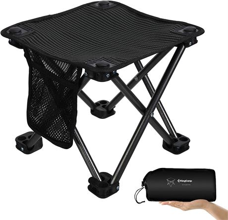 KingCamp Small Portable Folding Camping Stool