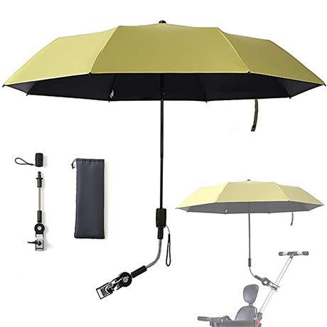 Nakasawa Umbrella with Clamp, Green