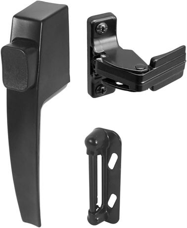 Prime-Line K 5007 Screen and Storm Door Push Button Latch Set With Night Lock