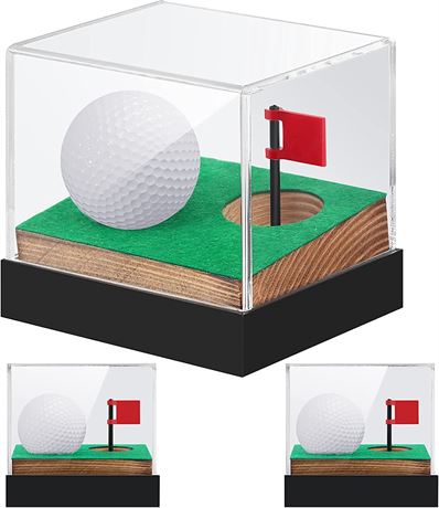 Memorabilia Golf Ball Holder Stand Golf Ball Display Box