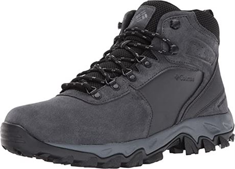 Columbia Men's Newton Ridge Plus Hiking Boot - Shark Suede - 10