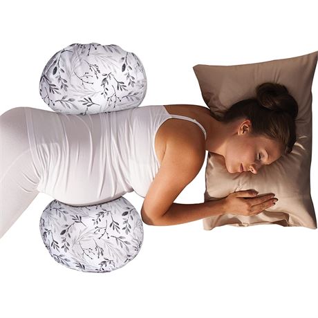 Boppy Side Sleeper Pregnancy Pillow with Removable Jersey Pillow Cover