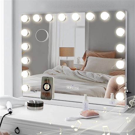 COOLJEEN Large Hollywood Vanity Mirror