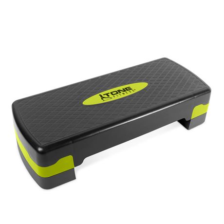 Tone Fitness Aerobic Step Platform Black and Yellow