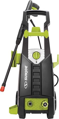 Sun Joe Electric Pressure Washer, Green - DAMAGED wheel