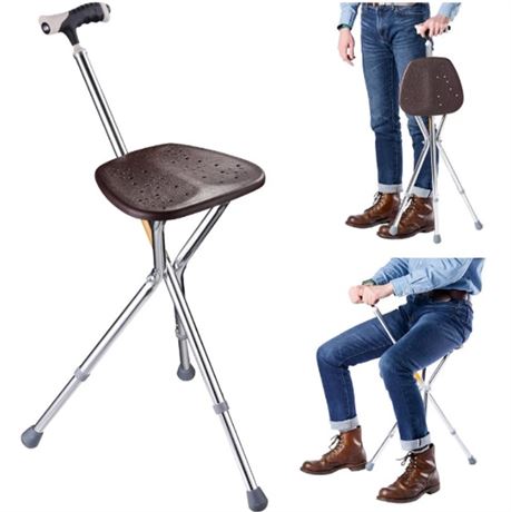 Travelon Walking Seat and Cane in One