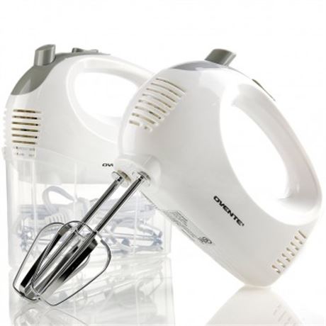 Ovente Portable 5 Speed Mixing Electric Hand Mixer