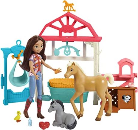 Spirit Lucky�s Foal Nursery Playset with Lucky Doll