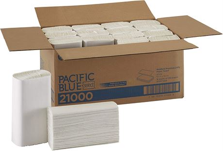 Pacific Blue Select Multifold Premium 2-Ply Paper Towels