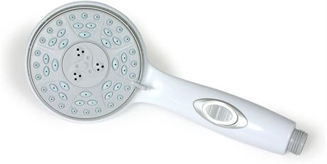 Camco 43711 RV Shower Head with On/Off Switch (White)