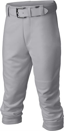 Easton PRO Pull Up Baseball Pant Series, Youth XS, Gray