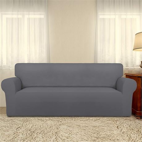 PureFit Super Stretch Chair Sofa Slipcover Grey