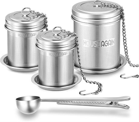 House Again Tea Infuser (2+1 Pack with scoop)