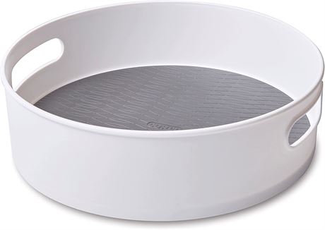 Copco Non-Skid Storage Turntable, 12-Inch, Gray