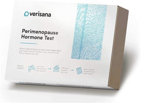 Perimenopause at-Home Testing Kit for Women Measure Estradiol LH & FSH Levels