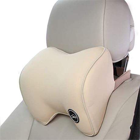 IComfyWay Car Travel Neck Pillow, Beige