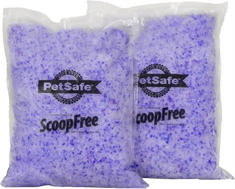 PetSafe ScoopFree Crystal Cat Litter - Two 4.3lb Bags