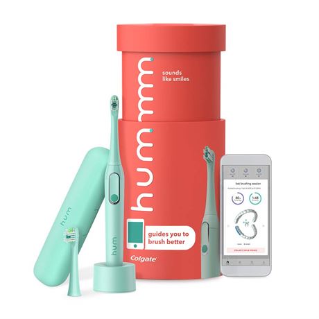 hum by Colgate Smart Electric Toothbrush Kit Rechargeable Sonic Toothbrush