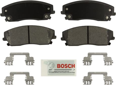 Bosch BE1056H Blue Disc Brake Pad Set with Hardware - FRONT