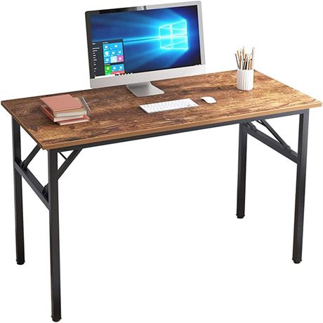 DlandHome Folding Table Computer Desk