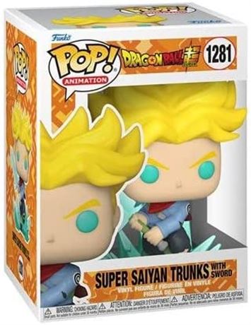 Funko Pop! Animation: Dragon Ball Super - Super Saiyan Trunks with Sword