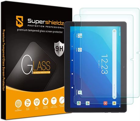 (2 Pack) Supershieldz for Onn Tablet Gen 3 10.1"