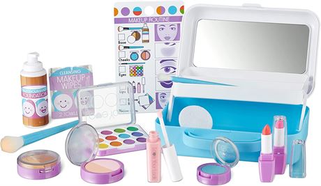 Melissa & Doug Love Your Look Pretend Makeup Kit Play Set