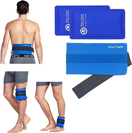 Koo-Care 2-Gel Ice Packs with Strap