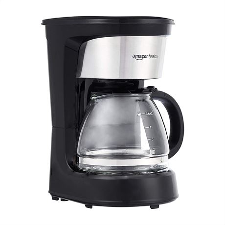 Amazon Basics 5-Cup Coffee Maker with Reusable Filter