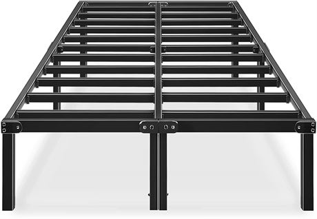 HAAGEEP King Platform Bed Frame