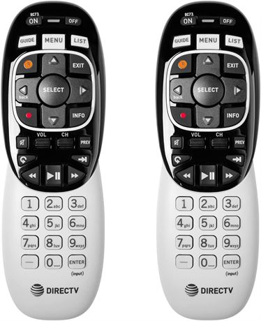 DIRECTV 4336303112 2 Pack - RC73 IR/RF Remote Control- 2pack