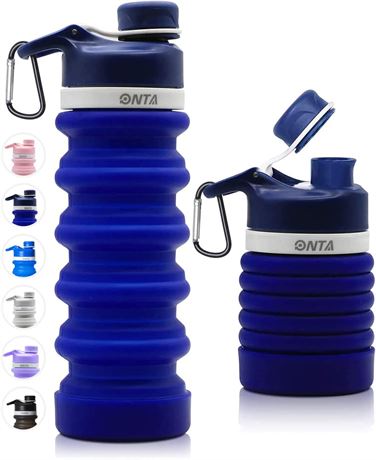 ONTA Collapsible Water Bottle- BPA Free Silicone