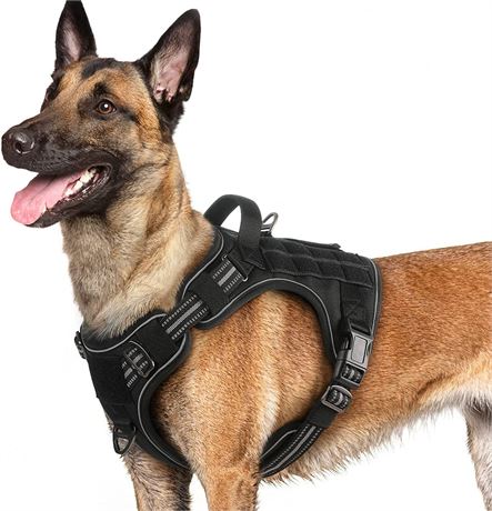 rabbitgoo Tactical Dog Harness for Medium Dogs