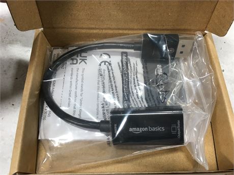 Amazon Basics DisplayPort to HDMI Adapter