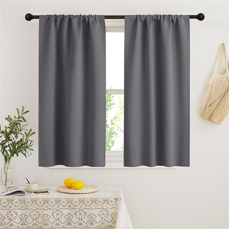 RYB HOME Curtains for Small Window