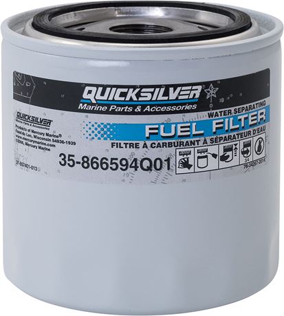 Quicksilver 866594Q01 Water Separating Fuel Filter